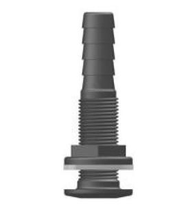 Tru Design Huiddoorvoer Met Tule Zwart 16mm 1/2” Bsp Default