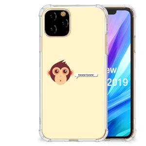 Apple iPhone 11 Pro Stevig Bumper Hoesje Monkey