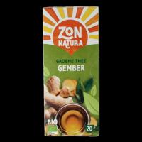 Groene thee gember bio 20 Zakjes