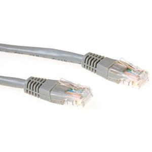 U/UTP kabel CAT5e 1,5 meter grijs
