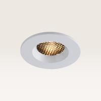 Inbouwspot Juvano bianco - Inbouwdiepte 27mm - GU10-fitting - IP54 voor binnen en buiten - Wit - Met doorlusbedrading - Honingraat