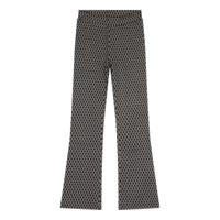 Indian Blue Jeans Meisjes flair broek geruit - Zwart