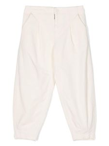 POLO RALPH LAUREN KIDS pantalon sarouel - Blanc