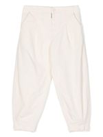 POLO RALPH LAUREN KIDS pantalon sarouel - Blanc - thumbnail