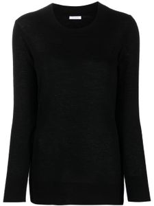 Malo pull en maille fine à col rond - Noir