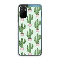 Cactus Lover: Xiaomi Poco M3 Pro 5G Transparant Hoesje