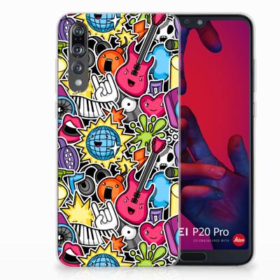 Huawei P20 Pro | Sillicone Back Cover | Punk Rock
