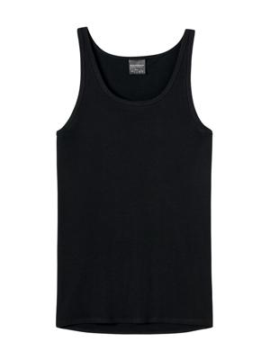 Schiesser - Original Feinripp - Hemd - zwart, Maat:XL