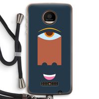 Mono M: Motorola Moto Z Force Transparant Hoesje met koord
