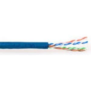 ACT CAT6 U/UTP PVC soepel patch blauw 305 m