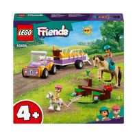 LEGO Friends 42634 Paard en pony aanhangwagen - thumbnail