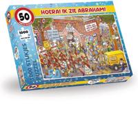 Party Puzzel - Hoera! Ik Zie Abraham 1000 stukjes Party Puzzel - Hoera! Ik Zie Abraham 1000 stukjes