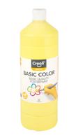 Plakkaatverf creall basic lichtgeel 1000ml