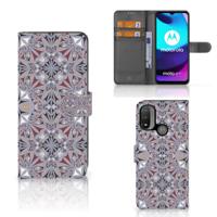 Motorola Moto E20 | E30 | E40 | Bookcase | Flower Tiles Motorola Moto E20 | E30 | E40 | Bookcase | Flower Tiles