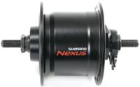 SHIMANO Shim.hub dyn.dhc3003 28h sol.axle 6v/3w bl.e2