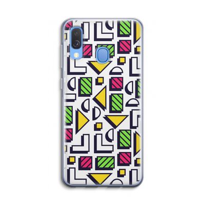 8-bit N°4: Samsung Galaxy A40 Transparant Hoesje