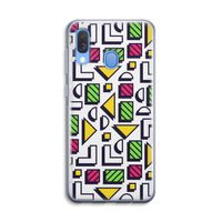 8-bit N°4: Samsung Galaxy A40 Transparant Hoesje