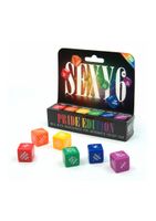 Sexy 6 Dice - Sexy Pride Dobbelstenen