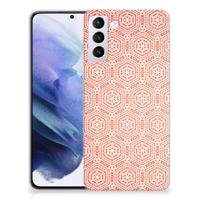 Samsung Galaxy S21 Plus | TPU bumper | Pattern Orange