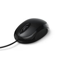 Hama Optische Muis Met 3 Knoppen MC-100 Met Kabel Zwart