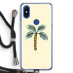 Palmboom: Xiaomi Mi Mix 3 Transparant Hoesje met koord