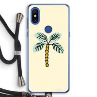 Palmboom: Xiaomi Mi Mix 3 Transparant Hoesje met koord