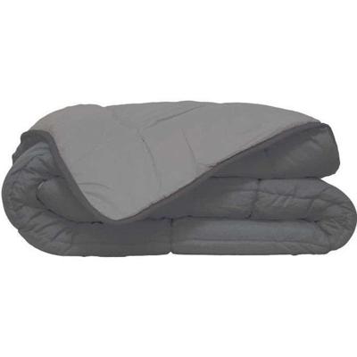 Quilt Microfiber 400g / m² CALGARY Staal en zilver 140x200cm