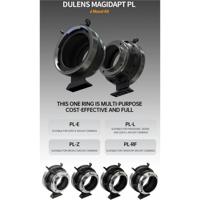 Dulens Magidapt PL Mount Adaptor 4 Mirrorless Mounts Set Include: E / RF / L / Z Dulens Magidapt PL Mount Adaptor 4 Mirrorless Mounts Set Include: E / RF / L / Z
