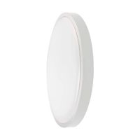 V-TAC VT-8618W-RD LED ronde plafonnière - 225mm - IP44 - Wit - 18W - 1800 Lumen - 3000K