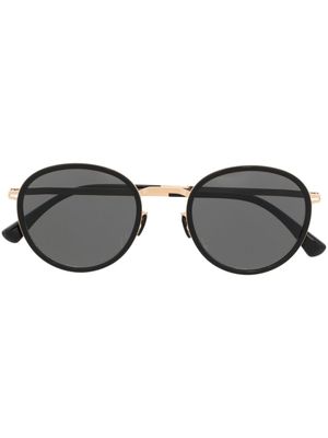 Mykita lunettes de soleil à monture ronde - Noir