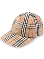 Supreme x Burberry casquette à 6 empiècements - Marron