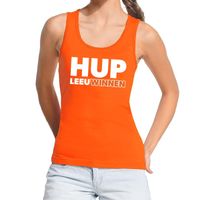 Nederland supporter tanktop Hup LeeuWinnen oranje dames