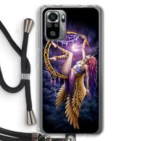 Aerial Angel: Xiaomi Redmi Note 10S Transparant Hoesje met koord Aerial Angel: Xiaomi Redmi Note 10S Transparant Hoesje met koord