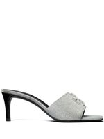 Tory Burch mules Eleanor 65 mm - Argent