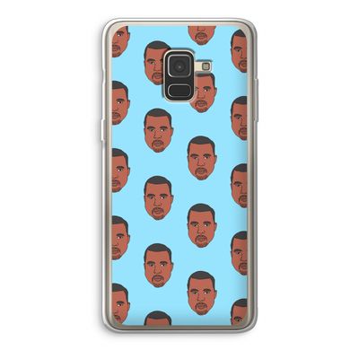Kanye Call Me?: Samsung Galaxy A8 (2018) Transparant Hoesje