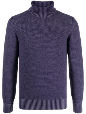 Circolo 1901 pull en laine vierge à col roulé - Violet