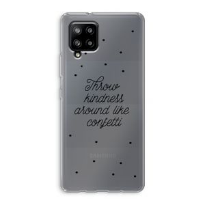 Confetti: Samsung Galaxy A42 5G Transparant Hoesje