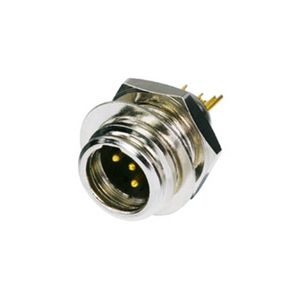 Rean RT5MP mini XLR chassisdeel male 5-polig