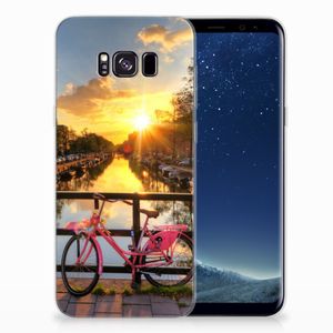 Samsung Galaxy S8 Plus Siliconen Back Cover Amsterdamse Grachten