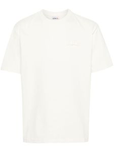 Autry t-shirt en coton à patch logo - Blanc