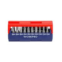 Set van tips Workpro Schroevendraaier 13 Onderdelen
