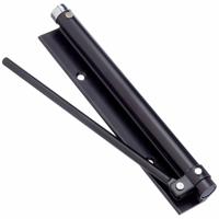 Deursluiter Micel MC02 NE m57202 Veer Zwart Aluminium 20 x 3 cm