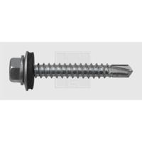 SWG 21164802510 Zelfborende schroef 4.8 mm 25 mm Buitenzeskant DIN 7504-K Staal Verzinkt 100 stuk(s)