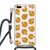 You Had Me At Pizza: iPhone 8 Plus Transparant Hoesje met koord