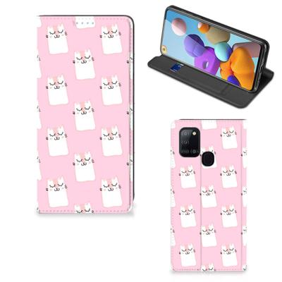 Samsung Galaxy A21s | Hoesje maken | Sleeping Cats