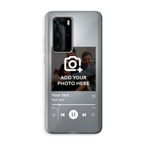 Music Player: Huawei P40 Pro Transparant Hoesje