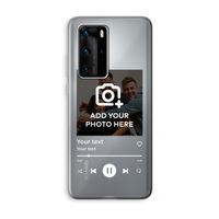 Music Player: Huawei P40 Pro Transparant Hoesje
