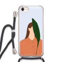 Leaf: iPhone 7 Transparant Hoesje met koord