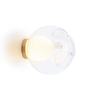 Bocci 28s Brass Wandlamp - Transparant