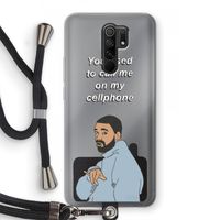 Hotline bling: Xiaomi Redmi 9 Transparant Hoesje met koord